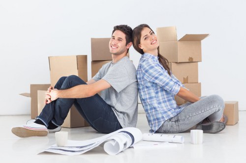 Secure and organized packing materials and boxes