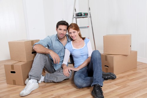Efficient loading of items into a van