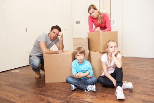 Efficient office packing and moving services in Storage Brompton